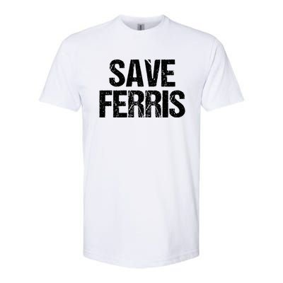 SAVE FERRIS Softstyle CVC T-Shirt