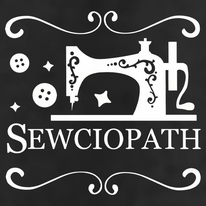 Sewciopath Funny Sewing Lover 7 Panel Mesh Trucker Snapback Hat