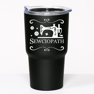 Sewciopath Funny Sewing Lover Tumbler