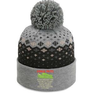 Snake Facts Snake Lover Reptile Lover The Baniff Cuffed Pom Beanie