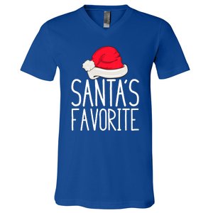 Santas Favorite V-Neck T-Shirt