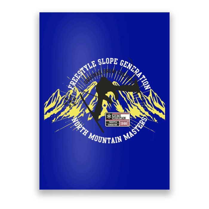 Skiing Freestyle Ski Sport Gift Poster