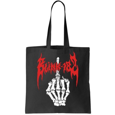 Skeleton Finger Tote Bag