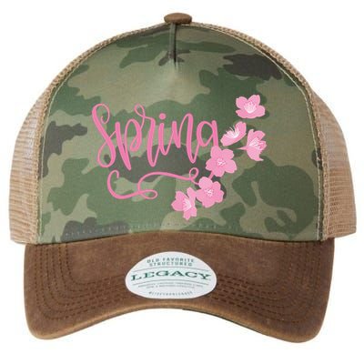Spring Flower Legacy Tie Dye Trucker Hat