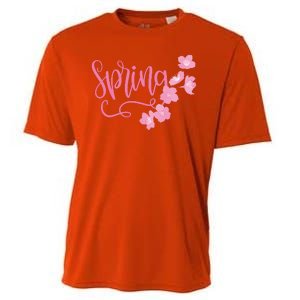 Spring Flower Cooling Performance Crew T-Shirt