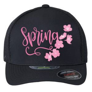 Spring Flower Flexfit Unipanel Trucker Cap