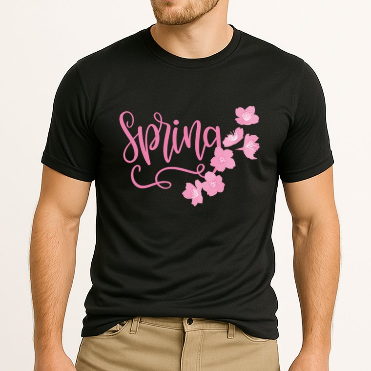 Spring Flower Performance Shirt