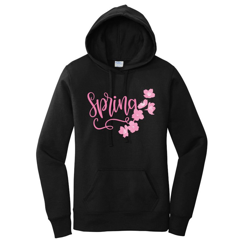 Spring Flower Women's Pullover Hoodie