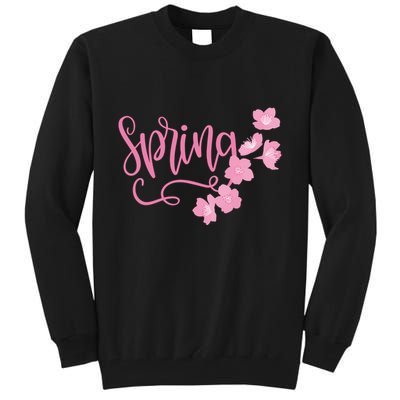 Spring Flower Tall Sweatshirt