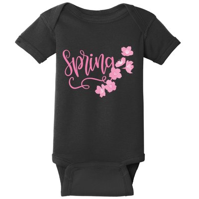Spring Flower Baby Bodysuit