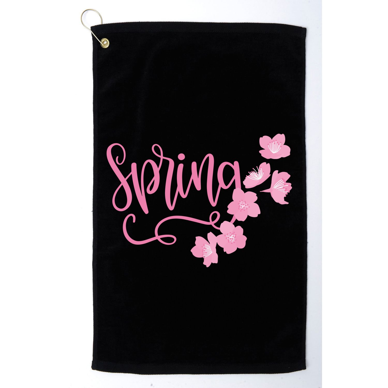 Spring Flower Golf Towel