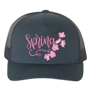 Spring Flower Yupoong Adult 5-Panel Trucker Hat