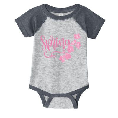 Spring Flower Infant Baby Jersey Bodysuit