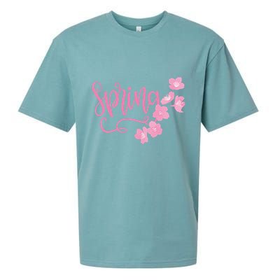 Spring Flower Sueded Cloud Jersey T-Shirt