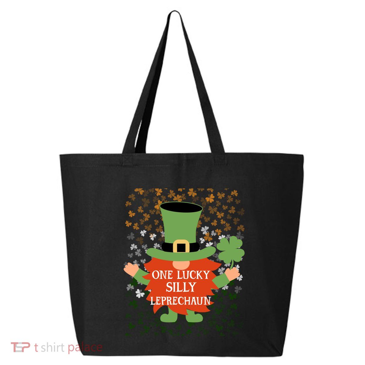 Silly Funny St PatrickS Day Lucky Gnome Family Matching Gift 25L Jumbo Tote