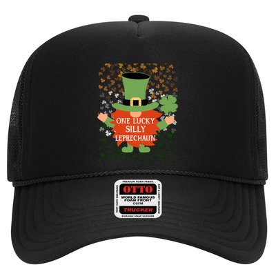 Silly Funny St PatrickS Day Lucky Gnome Family Matching Gift Trucker Hat