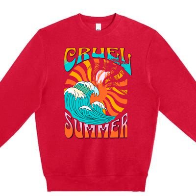 Summer Funny Premium Crewneck Sweatshirt