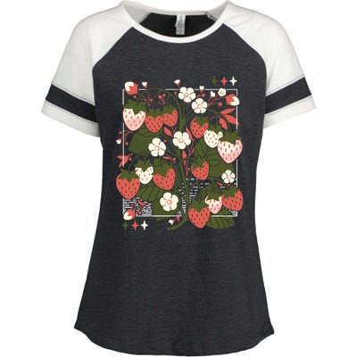 Strawberry Fields Enza Ladies Jersey Colorblock Tee