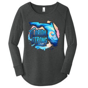 Support Florida Stay Western Strong Florida Women's Perfect Tri Tunic Long Sleeve Shirt