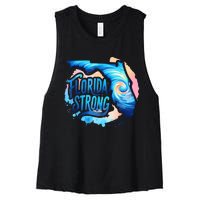 Support Florida Stay Western Strong Florida Women's Racerback Cropped Tank