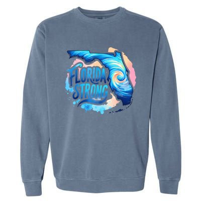 Support Florida Stay Western Strong Florida Garment-Dyed Sweatshirt