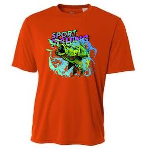 Sport Fishing Cooling Performance Crew T-Shirt