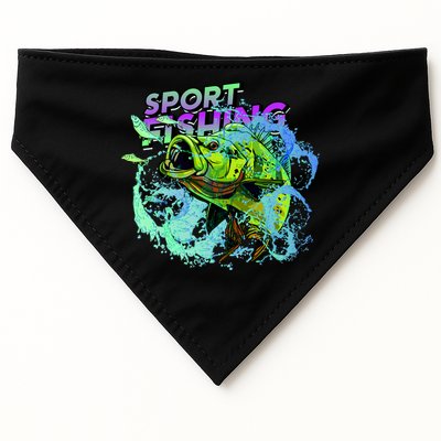 Sport Fishing USA-Made Doggie Bandana
