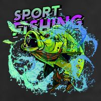 Sport Fishing 11oz C Handle Ceramic Mug