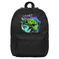 Sport Fishing 16 in Basic Backpack