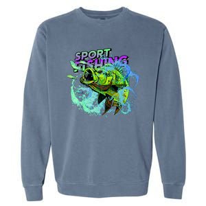 Sport Fishing Garment-Dyed Sweatshirt