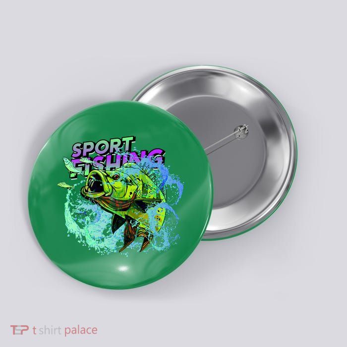 Sport Fishing Button