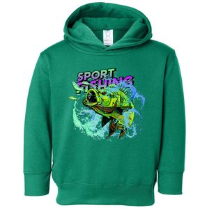 Sport Fishing Toddler Hoodie