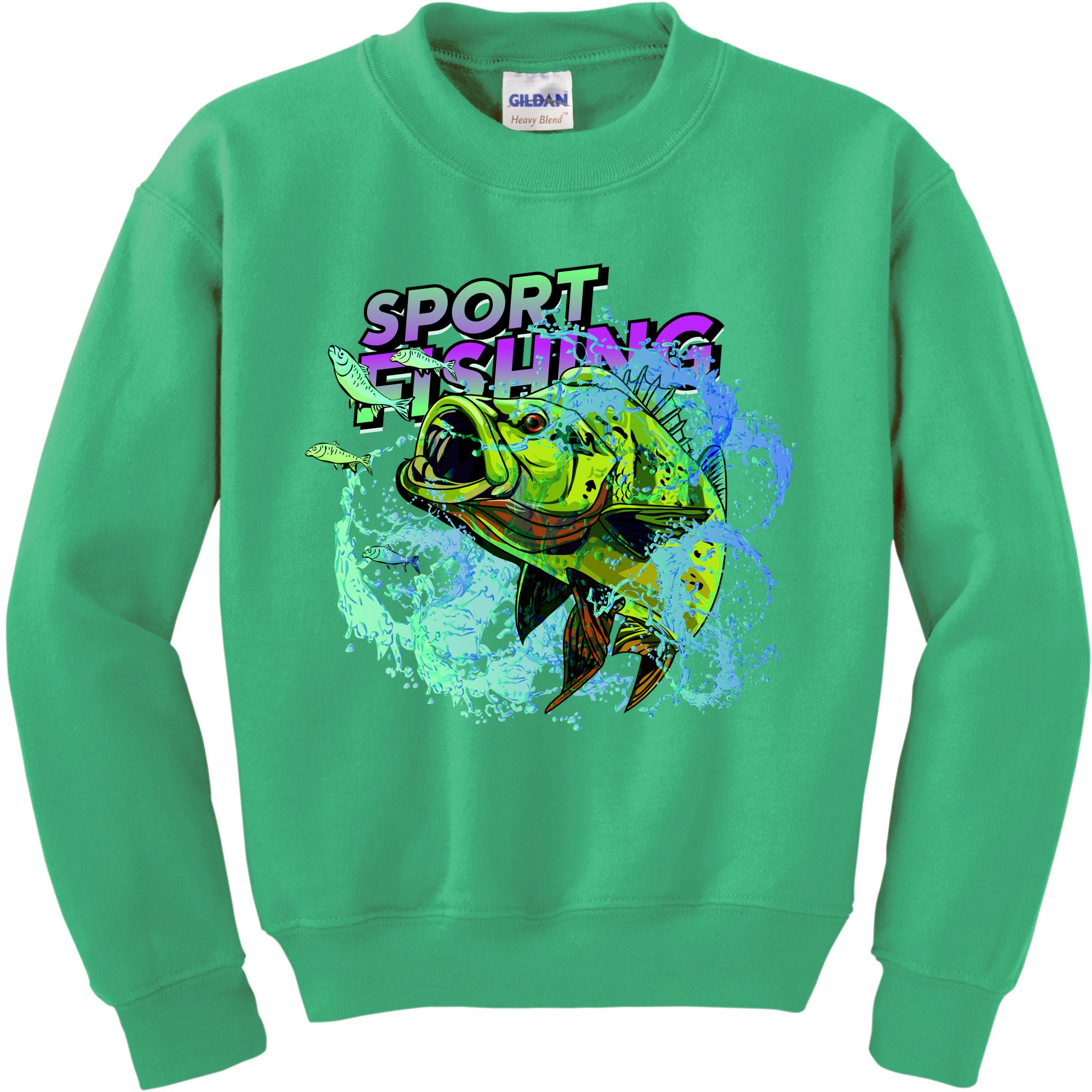 Sport Fishing Kids Sweatshirt