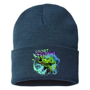 Sport Fishing Sustainable Knit Beanie