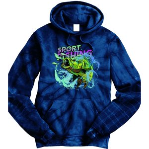 Sport Fishing Tie Dye Hoodie