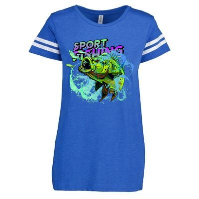 Sport Fishing Enza Ladies Jersey Football T-Shirt