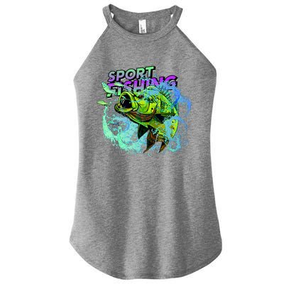 Sport Fishing Women's Perfect Tri Rocker Tank