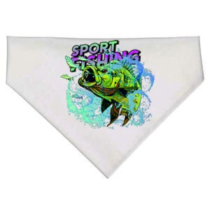 Sport Fishing USA-Made Doggie Bandana