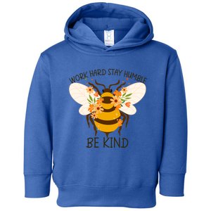 Sunflower Flower Sunshine Work Hard Stay Humble Gift Toddler Hoodie