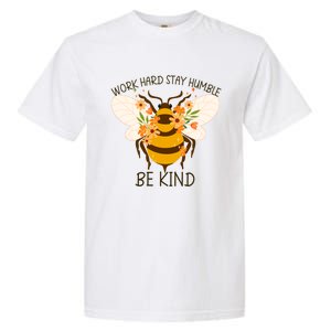 Sunflower Flower Sunshine Work Hard Stay Humble Gift Garment-Dyed Heavyweight T-Shirt