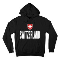 Swiss Flag Switzerland Souvenir Schweiz Gift Suisse Svizzera Hoodie