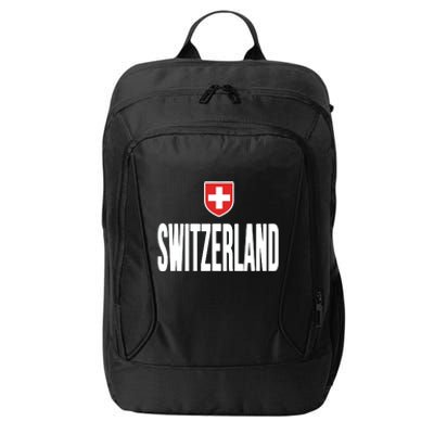 Swiss Flag Switzerland Souvenir Schweiz Gift Suisse Svizzera City Backpack