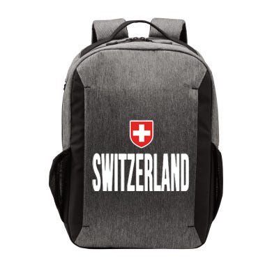 Swiss Flag Switzerland Souvenir Schweiz Gift Suisse Svizzera Vector Backpack