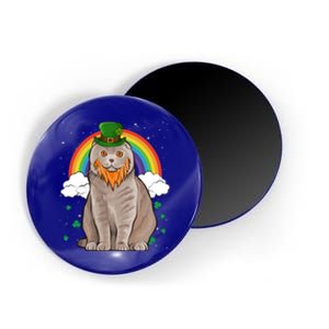 Scottish Fold St Patricks Day Leprechaun Gift Magnet