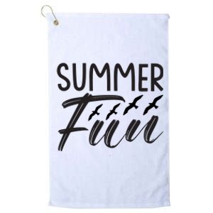 Summer Fun Platinum Collection Golf Towel