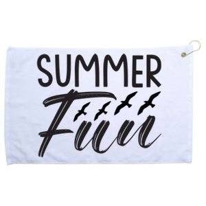 Summer Fun Grommeted Golf Towel