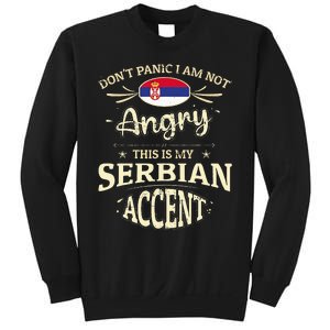 Serbia Flag Souvenirs For Serbians Men & Women Sweatshirt