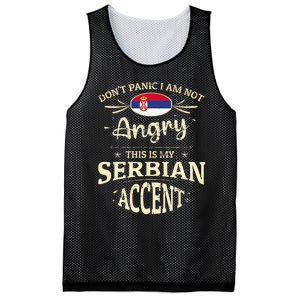 Serbia Flag Souvenirs For Serbians Men & Women Mesh Reversible Basketball Jersey Tank