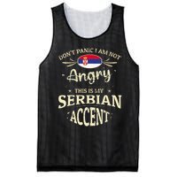 Serbia Flag Souvenirs For Serbians Men & Women Mesh Reversible Basketball Jersey Tank