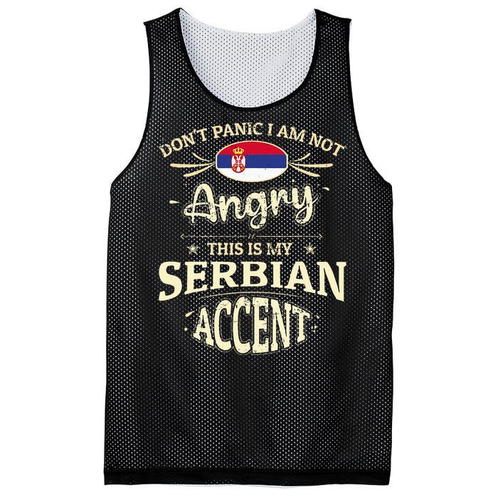 Serbia Flag Souvenirs For Serbians Men & Women Mesh Reversible Basketball Jersey Tank